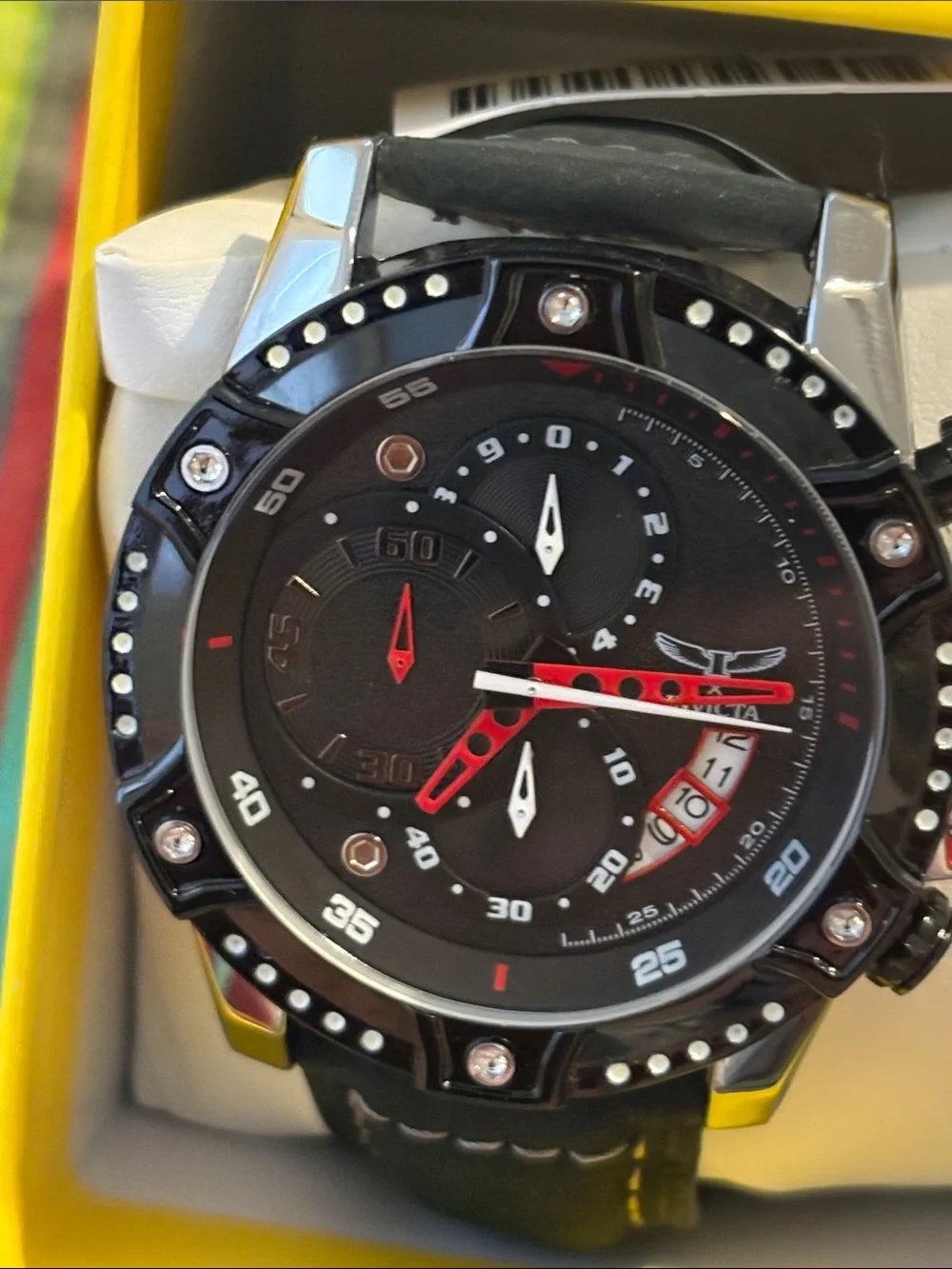 New Invicta S1 Rally I by Invicta Men's Watch w/ Skeleton Dial - 50mm, Black